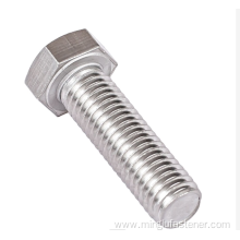 DIN933 GB5783 stainless steel bolt a2